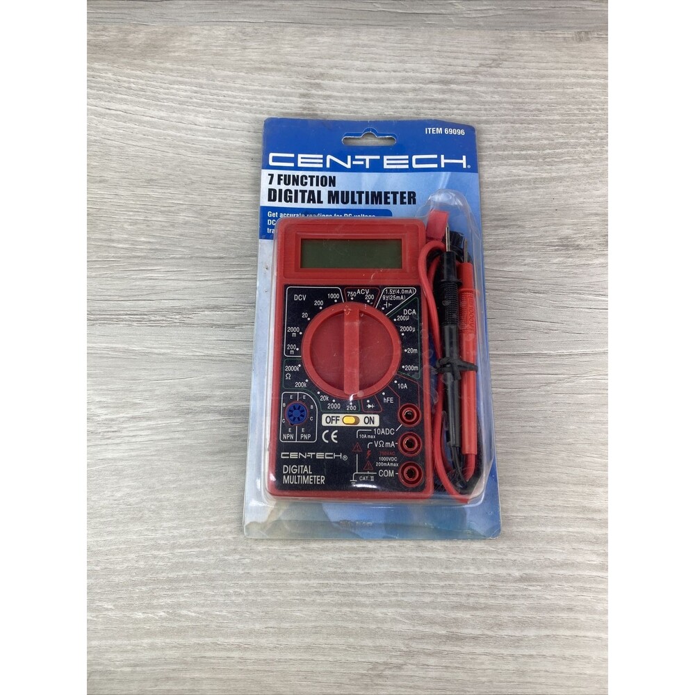 CEN-TECH 7 Function Digital Multimeter